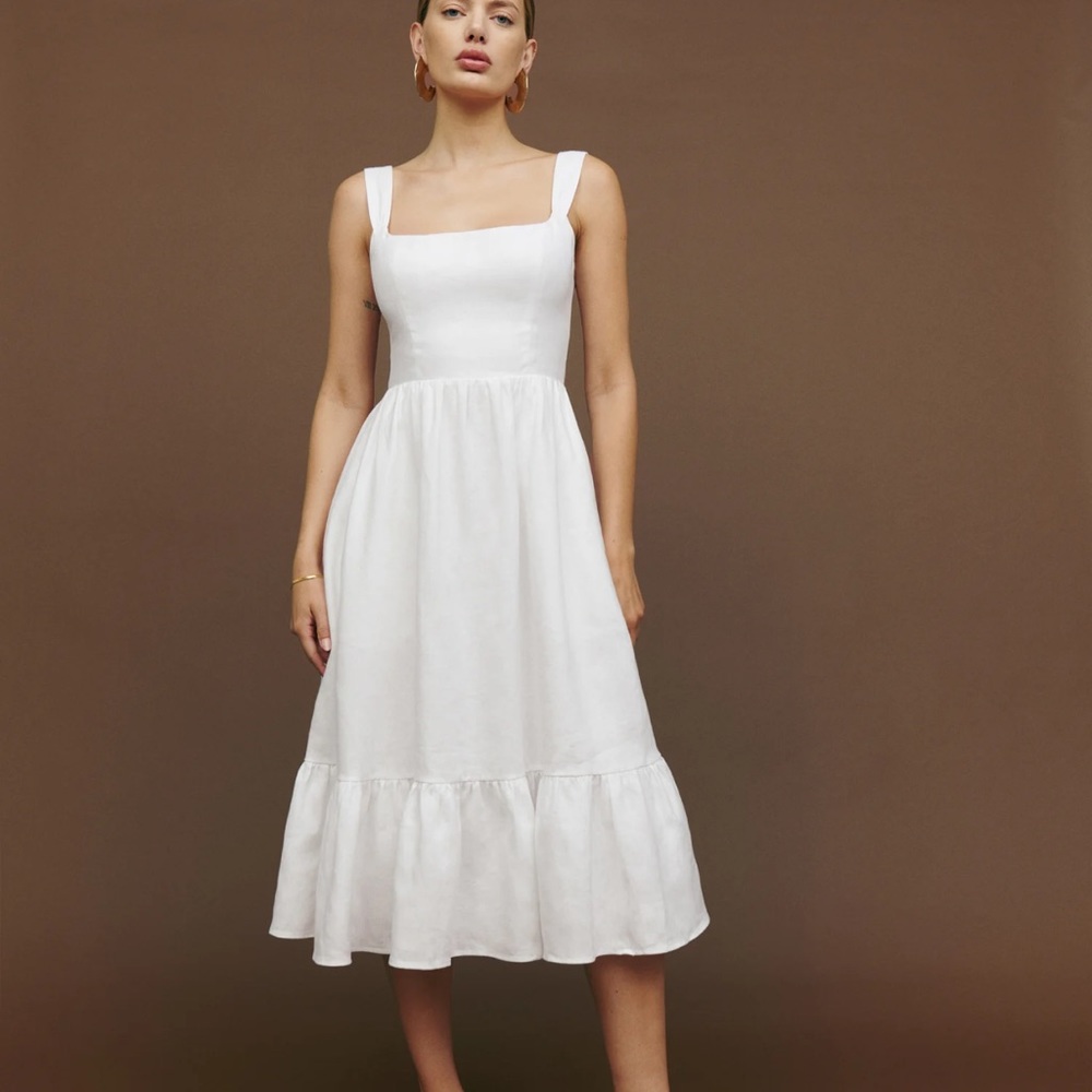 Reformation bucatini dress